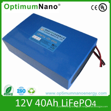 Bateria 12V 40ah LiFePO4